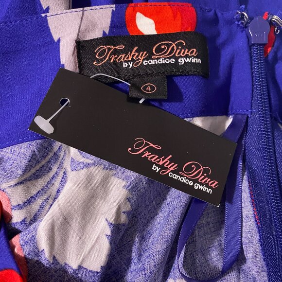 Trashy Dive CIRCLE SKIRT - EXTRA CHERRY - NWT - Picture 2 of 6